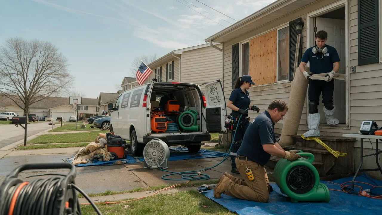 Water Damage Restoration in Provencal, LA near me
